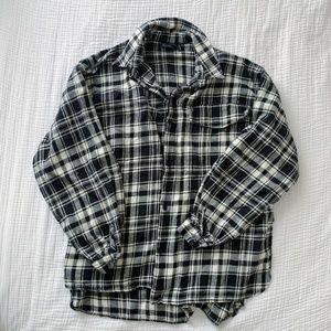 Women's ASOS DESIGN Oversized Shacket in Mono Check